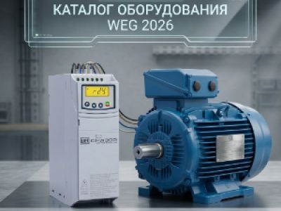 Промышленное оборудование WEG — Каталог 2026