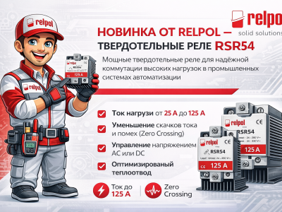 Новые твердотельные реле RSR54