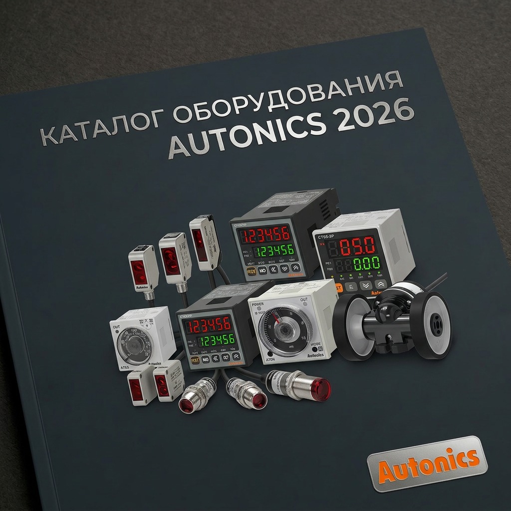 Промышленная автоматика AUTONICS — Каталог 2026