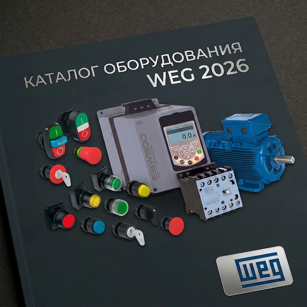 Промышленное оборудование WEG — Каталог 2026