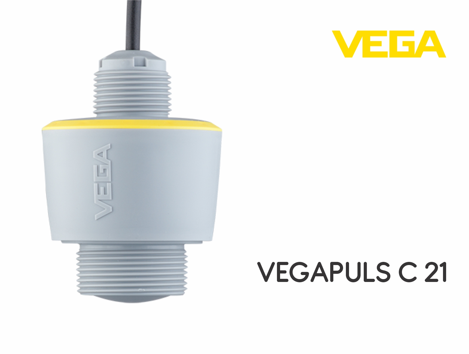 Представляем вам VEGAPULS C 21 — Радарный уровнемер для непрерывного измерения уровня, с постоянно присоединенным кабелем